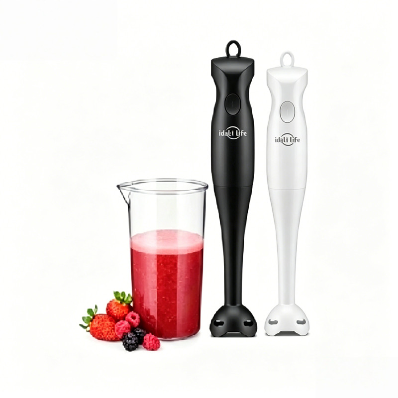 Mixer de Mão 2 em 1 com Copo 300W Inox Triturador Alimentos Bate Massa Sopa 127V VisionTech_ | Shopee Brasil