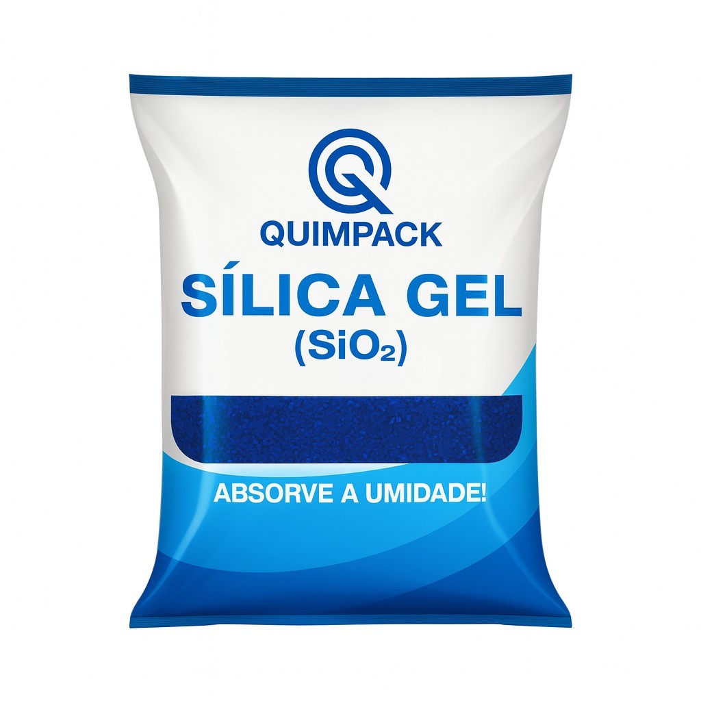 Sílica Gel Azul Desumidificante 1-4mm 1kg