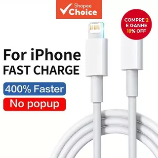 Cabo De Carregador Rápido PD 1m 2m Para iPhone 14 13 12 11 Pro Max X XS XR 8 7 6 6S Acessórios De Telefone Celular em Oferta na Shopee