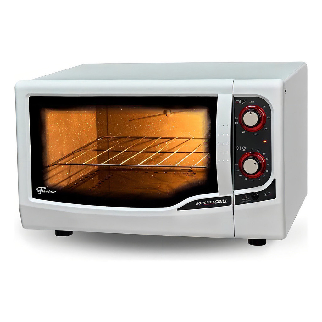 Forno Elétrico Fischer Gourmet Grill 44L Branco de Bancada 2