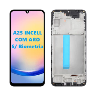 Tela Frontal Touch Display A25 5G A256 COM ARO Incell Pronta Entrega