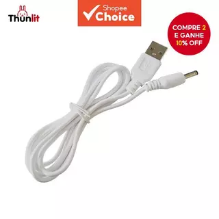 Cabo Redondo De Carregamento Thunlit DC 1,5m USB 3,5mm Para Umidificadores De Lâmpadas em Oferta na Shopee