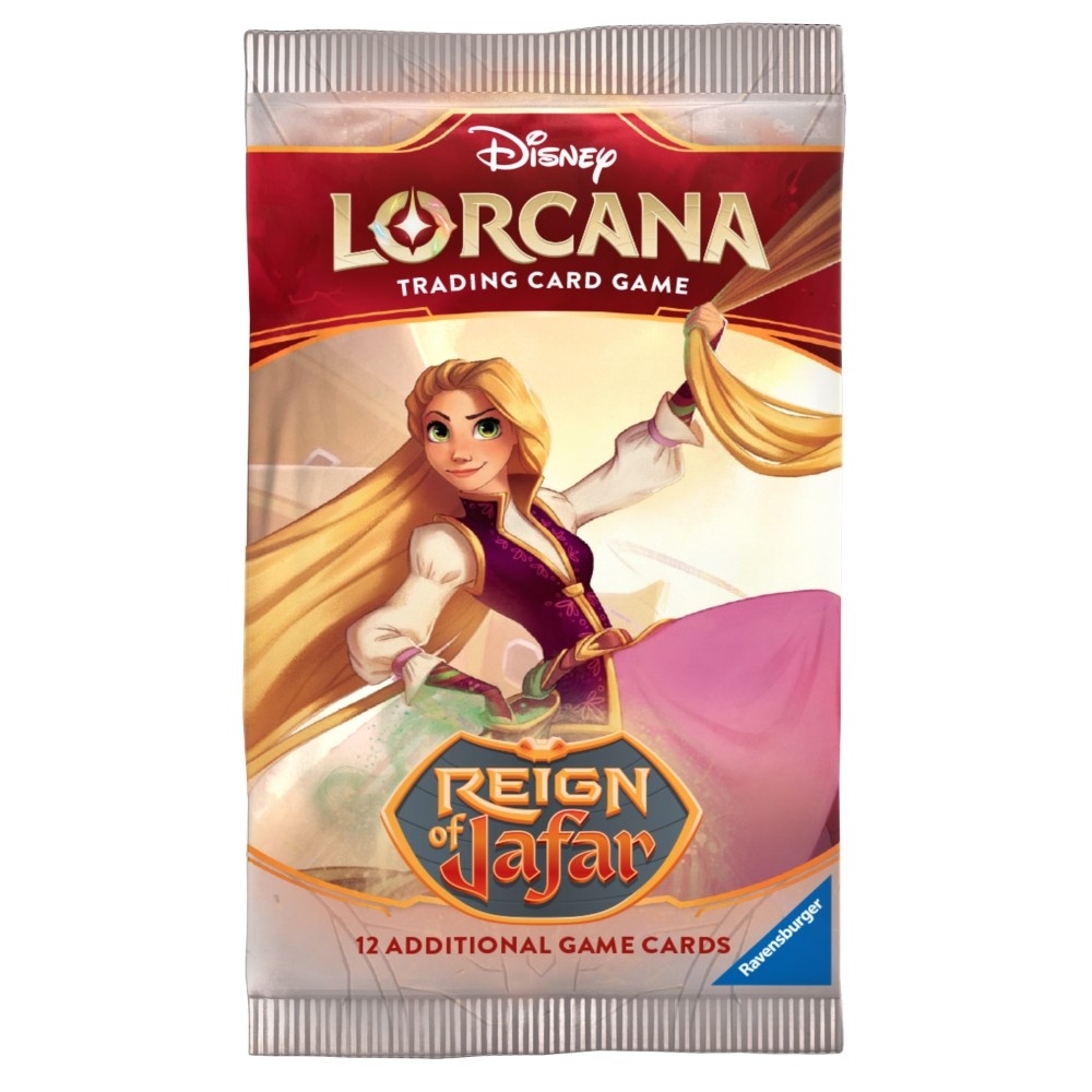 BOOSTER BOX DISNEY LORCANA SET 8 REIGN OF JAFAR CARD PACKS INGLÊS