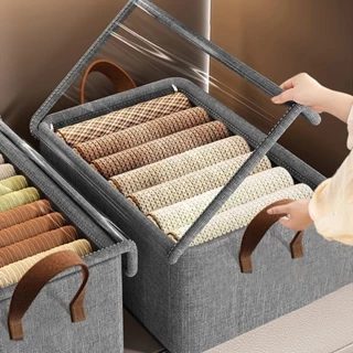 Caixas Organizadoras com Tampa Transparente – Oxford Reforçado 47×28×20cm em Oferta na Shopee