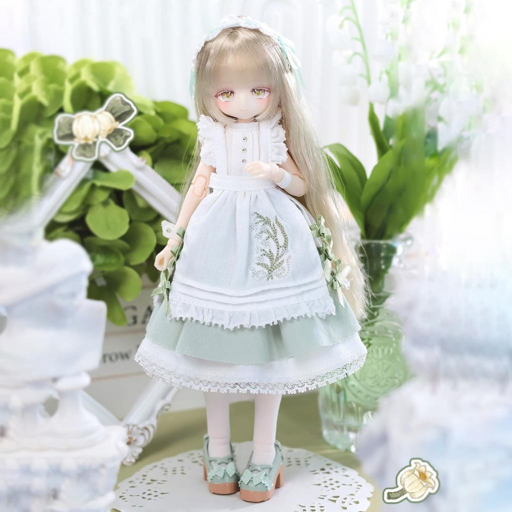Boneca MJD em escala 1/8, figura articulada de anime. Adequada