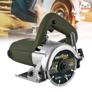 Serra Mármore 1300W de Alta Rotação (13000 rpm) - Máxima Potência para Cortes Desafiadores - Bsm01