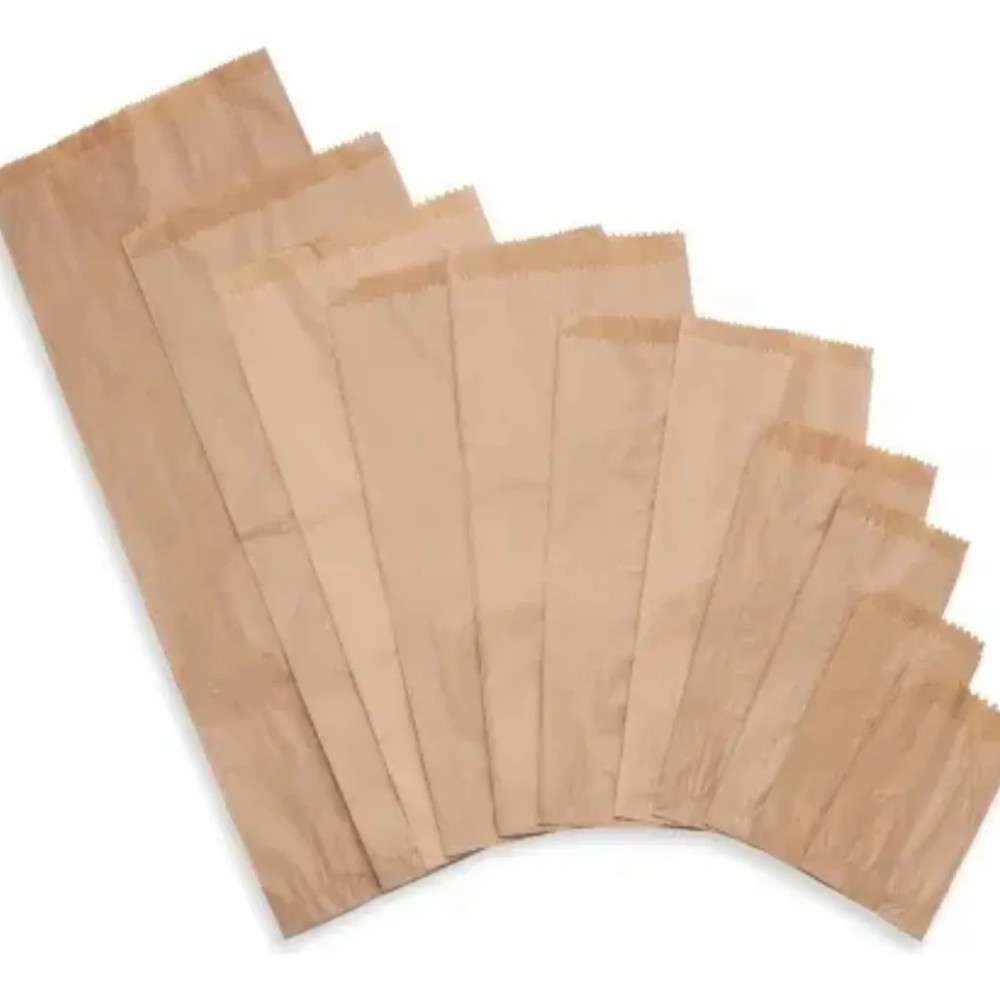 Sacos papel Kraft mix 1 kg (15x24) c/500 Pronta Entrega