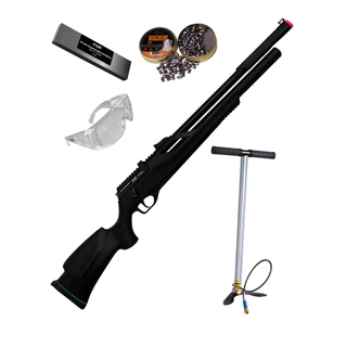 Carabina Pressão Pcp Artemis T Rex 5.5 + Bomba+Kit+Chumbinho