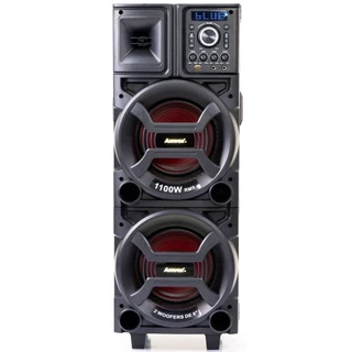 Caixa de som amplificada 1100W RMS - Black ACA 1101 Amvox em Oferta na Shopee