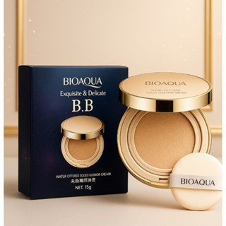 Almofada BB Cream BIOAQUA Com Cobertura Perfeita-Corrige Manchas , Hidrata , Ilumina E Uniforme A Pele em Oferta na Shopee