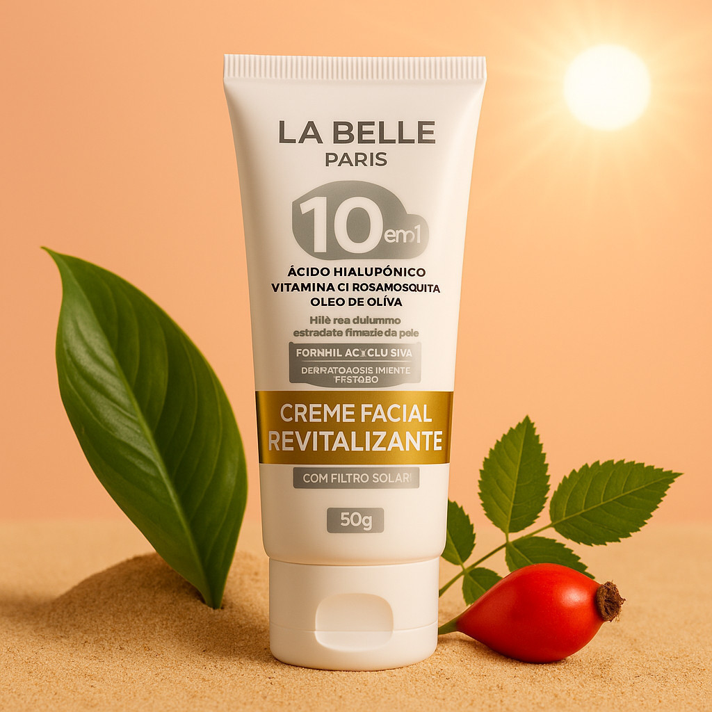 Creme Facial Hidratante 10 Em 1 Com Filtro Solar Skin Care Beleza La ...