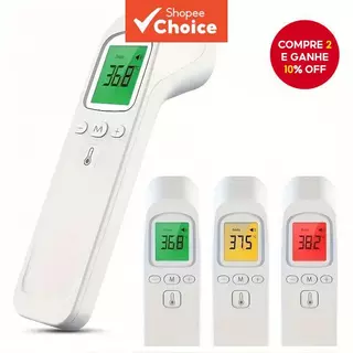 Termômetro Infravermelho Para Adultos E Bebês-Digital Sem Toque Na Testa Com Febre De Natal em Oferta na Shopee