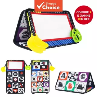 Brinquedo De Espelho De Tempo De Barriga Dupla Face Com Mordedor De Alto Contraste E Presente De Aniversário De Academia em Oferta na Shopee