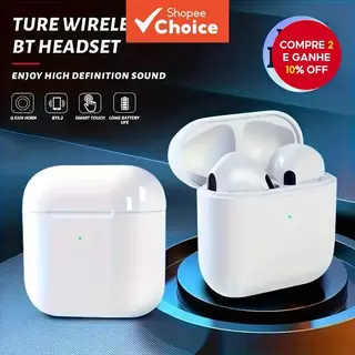 Pro 4 Tws Fones De Ouvido Sem Fio Fone Bluetooth Intra-Auriculares Com Redução De Ruído em Oferta na Shopee