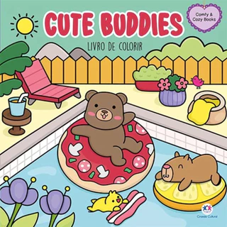 CUTE BUDDIES - PARA COLORIR em Oferta na Shopee