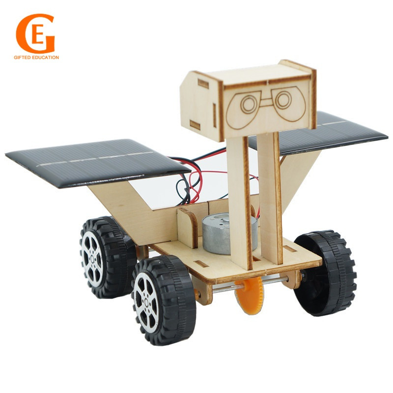 Donativo De Educação DIY Solar Moon Rover Robot Carro Robô Quebra ...