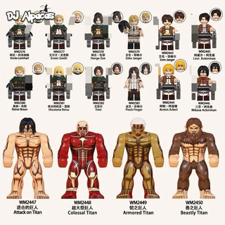 Blocos De Construção Figuras Brinquedo Colecionável WM2447 WM2448 WM2449 WM2450