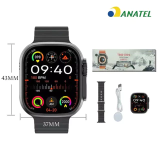 Smartwatch T800 Ultra 2 – Relógio Inteligente com Monitor Cardíaco e Fitness em Oferta na Shopee