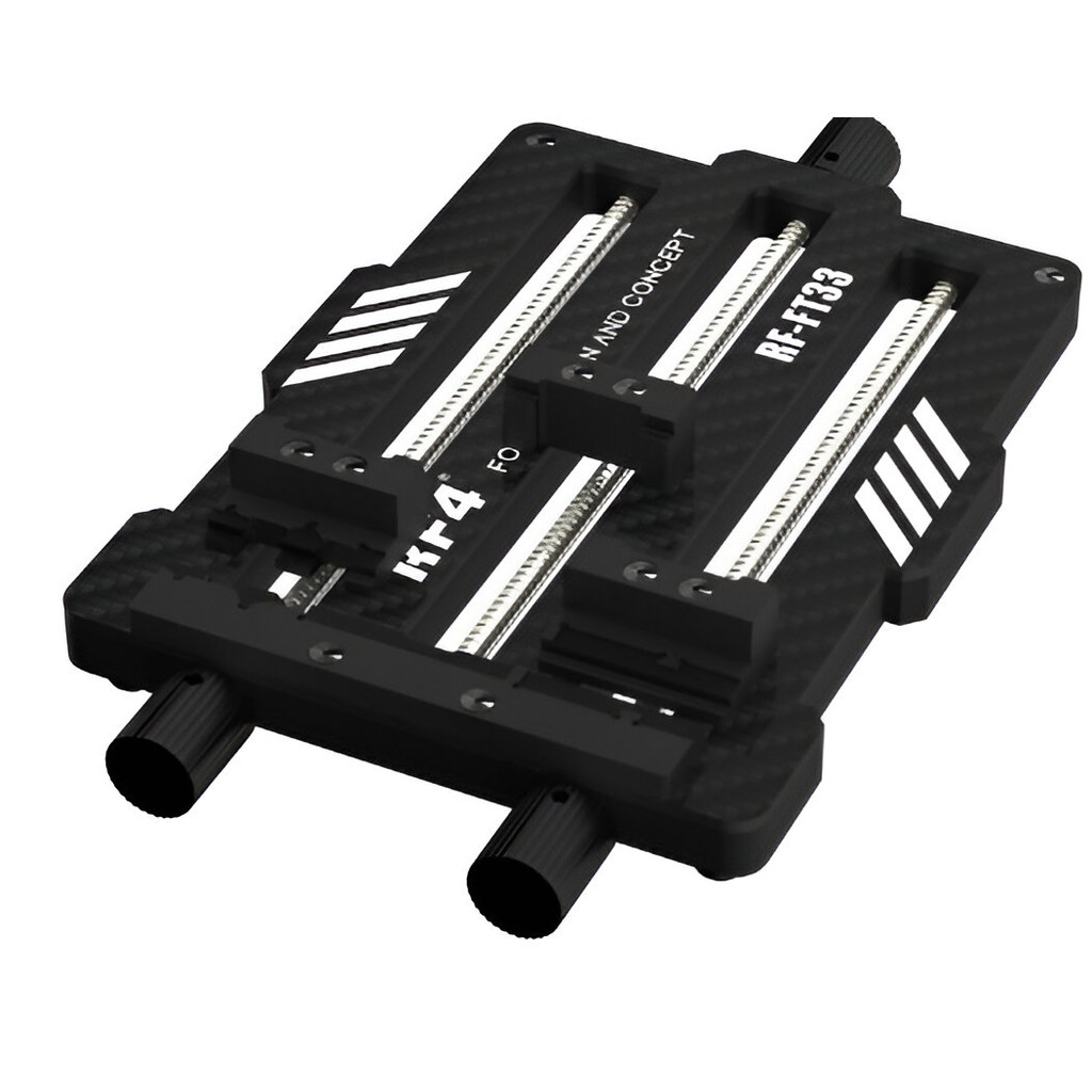 RF4 RF-FT33 multi-função de precisão de três eixos de fibra de carbono ...