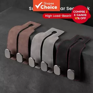 Gancho De Carro 2 Em 1 Para Clipe De Cabide De Encosto De Cabeça Do Banco Traseiro , Suporte Universal De Ganchos Duplos em Oferta na Shopee