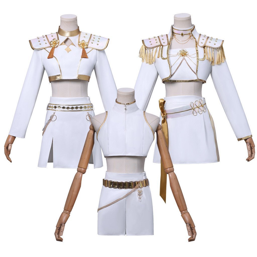 Fantasia De Cosplay De Grupo De Caça De Bruxa K-POP Girl Group - White ...