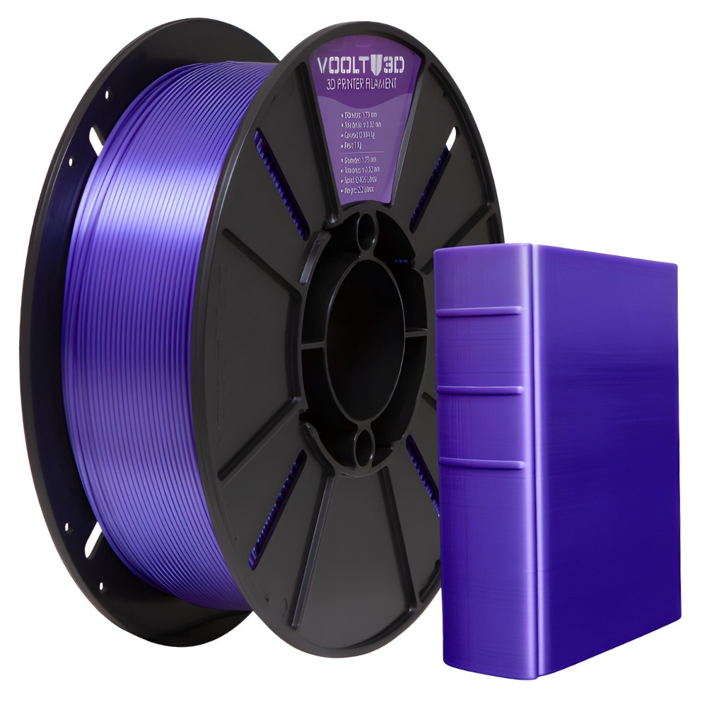 Filamento Impressão 3D Voolt Pla V-Silk Lilas 1Kg | Shopee Brasil
