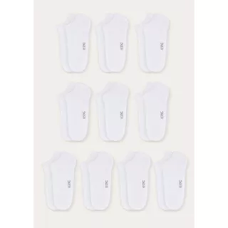 Kit 10 Pares De Meias Soquete Unissex em Oferta na Shopee