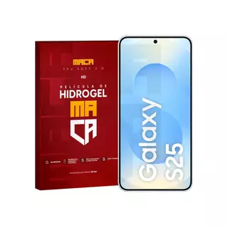Película de Hidrogel LANÇAMENTO Galaxy S25 Transparente/Fosca Frontal