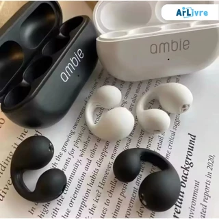 Ambie Sound Fone De Ouvido Sem Fio Earcuffs Bluetooth 5.2 IPX5 Fone Esporte À Prova D'água Com Microfone