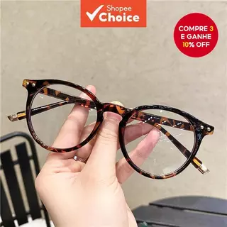 Óculos Modernos Retrô Planos Anti-Luz Azul – Armações Leves Unissex Para Escritório , Direção E Exterior , Lentes Planas