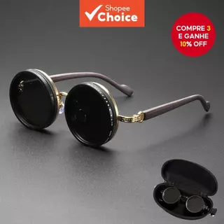 Óculos De Sol Polarizados Retrô ND9 UV400 Escurecimento Ajustável Para Uso Externo Elegante em Oferta na Shopee