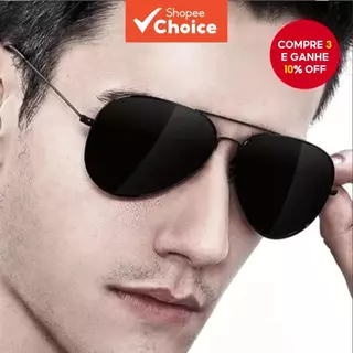 Óculos de sol aviador de metal populares | Estilo unissex atemporal para todos em Oferta na Shopee