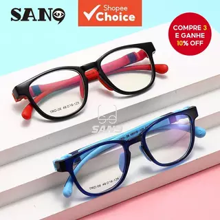 Óculos Infantis Com Bloqueio De Luz Azul – Armação De Silicone Macio , Anti-Radiação , Leve Para Escola E Jogos 1 Peça em Oferta na Shopee