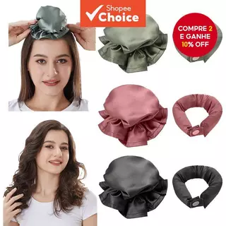 WANMEI Modeladores De Cabelo Sem Calor , Faça Você Mesmo , Haste De Ondulação , Cachos De Seda , Rolos Macios , Faixa De em Oferta na Shopee