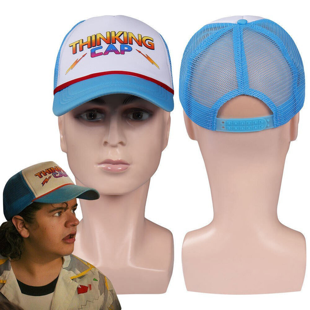 Stranger Things Dustin Thinking Cap Men's Baseball Cap Trucker Hat ...