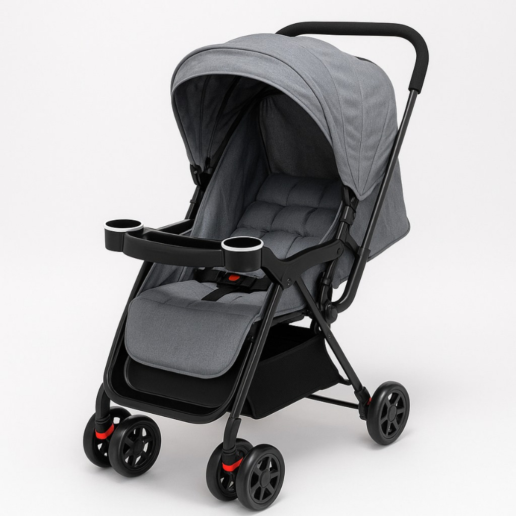 Carrinho de Bebê Passeio com Alça Reversível – Conforto, Segurança e ...