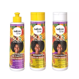 Kit SOS Cachos Óleo de Manga com Ativador em Oferta na Shopee