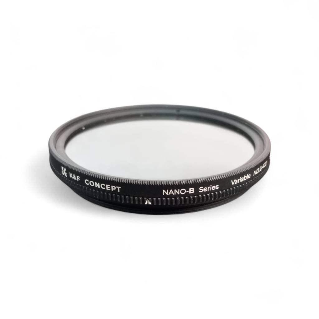 K&F Concept 52mm Clip Filtre ND2-400 Densité Neutre Amovible Compatible avec iPhone Téléphone Smartphones Objectifs et Un Chiffon