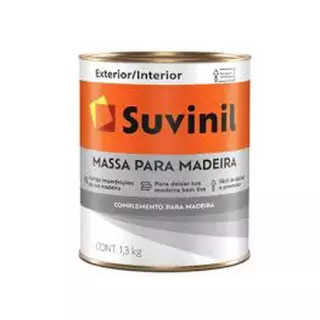 MASSA P/MADEIRA SUVINIL 1,3KG