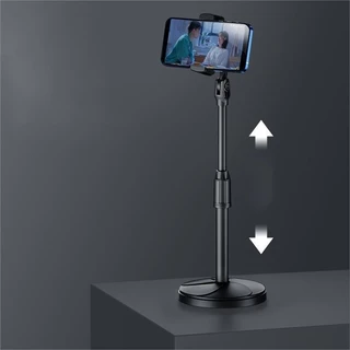 Suporte para Celular de Mesa Altura ajustável para Gravar Vídeo ao Vivo