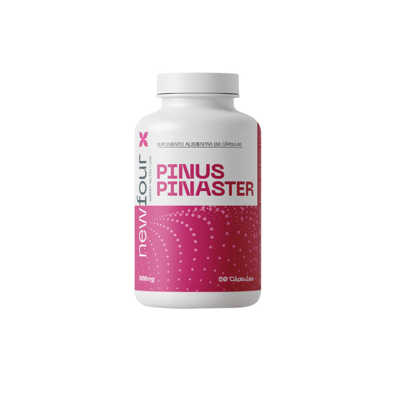 Pinus Pinaster 500mg 60 Cápsulas - New Four | Shopee Brasil