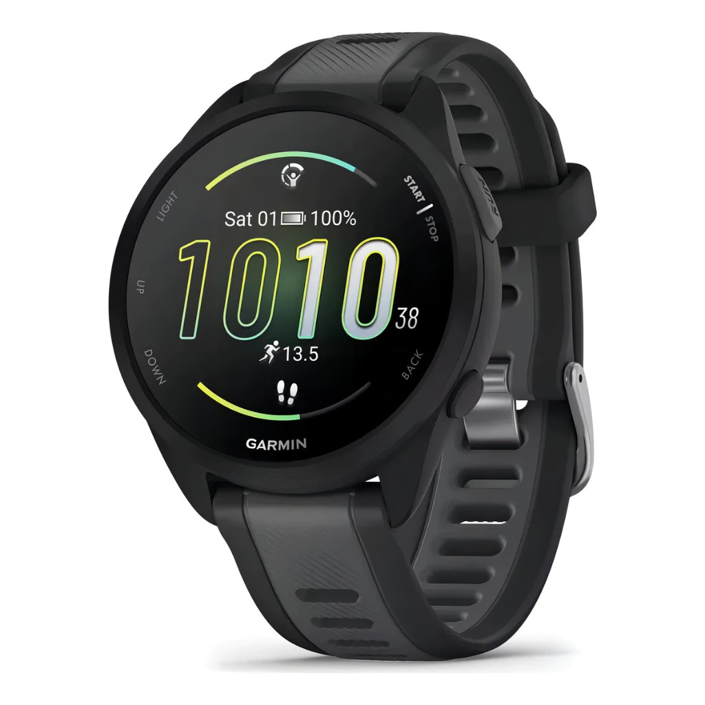 Relógio Garmin Forerunner 165 Music OU Basic Amoled GPS lacrado Preto