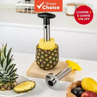 Em Estoque Descascador De Abacaxi Aço Inoxidável , Fatiador Frutas Simples , Utensílios De Cozinha , Entrega Rápida em Oferta na Shopee