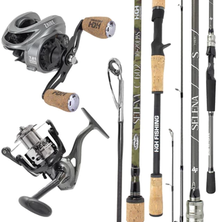 Kit de Pesca Carretilha Zaire Silver Molinete 5000 2 Varas em Oferta na Shopee