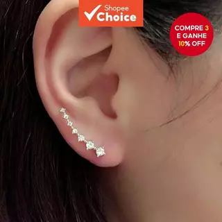 Brincos De Estrela Para Mulheres – Joias Minimalistas Delicadas Com Diamantes Brilhantes Festa/Presente De Casamento em Oferta na Shopee