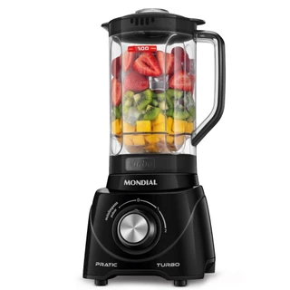 Liquidificador 2 velocidades 550W Pratic Turbo - L-98 Mondial em Oferta na Shopee