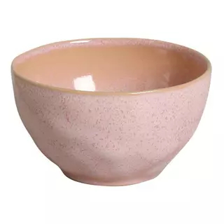 Conjunto de Bowls Orgânico Litchi com 06 Peças em Stoneware Rosa - Porto Brasil em Oferta na Shopee