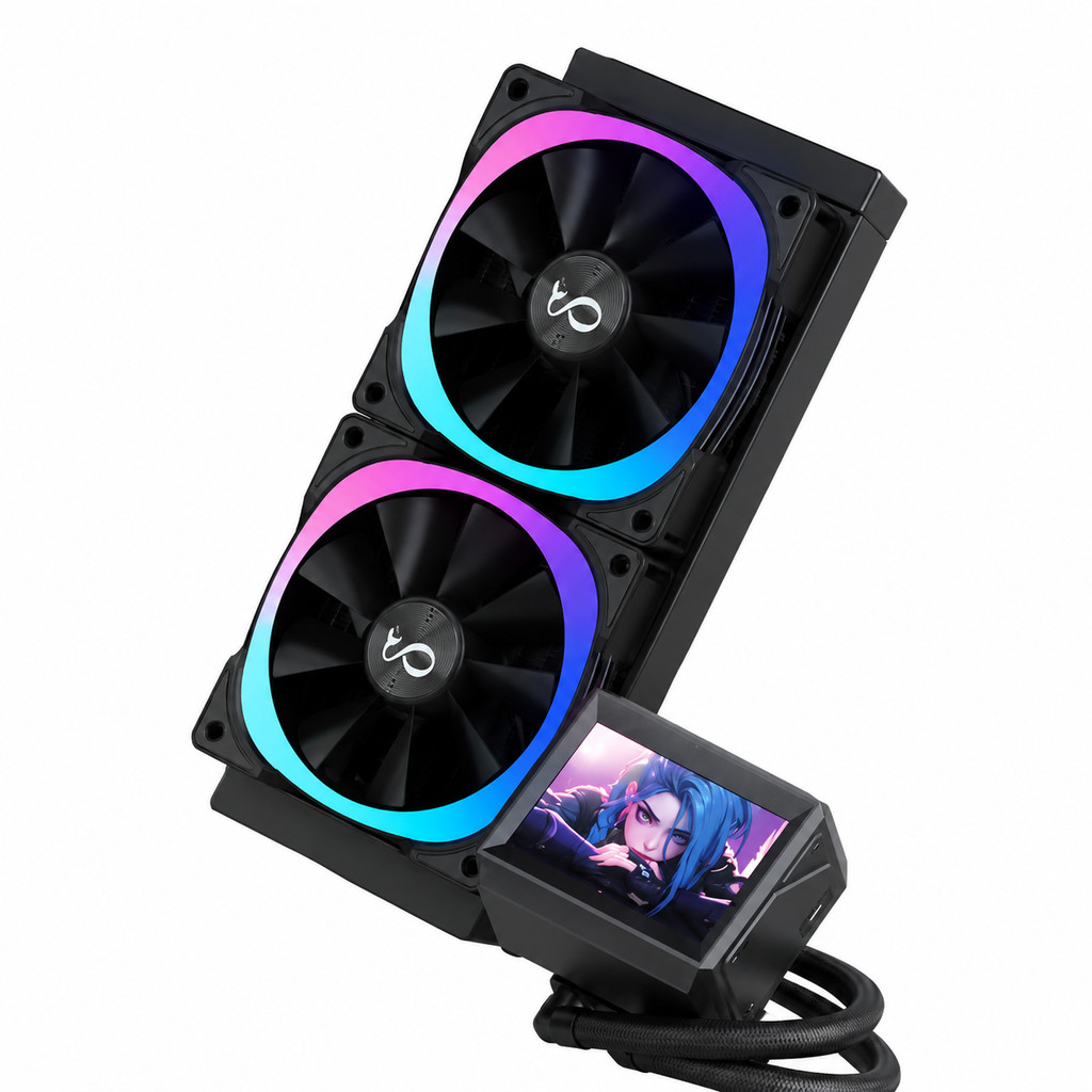 Water Cooler Montech HyperFlow Silent, 360mm, Intel-AMD, PWM