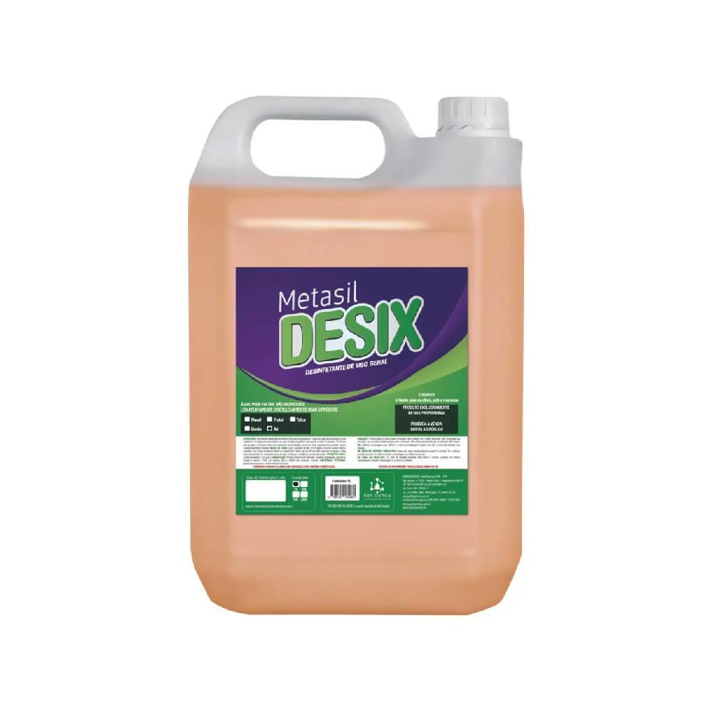 Desinfetante Bactericida Metasil Desix Air 5 Litros - Uso Geral ...