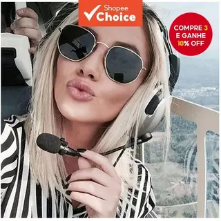 Óculos De Sol Vintage Hexagonais UV400 Lentes Planas Armação Leve Unissex Para Dirigir Viagens Diariamente em Oferta na Shopee